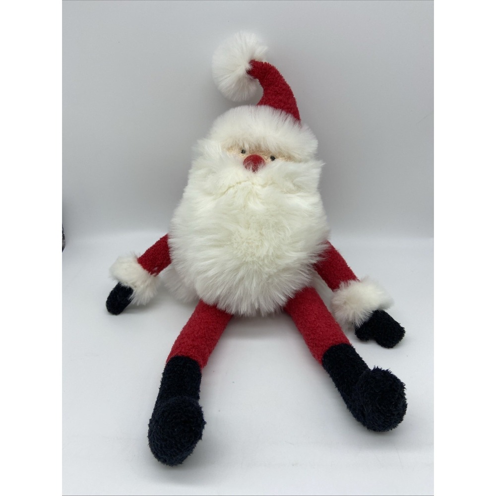 Bath & Body Works Nick Santa Claus Plush Long Leg Shelf Sitter Christmas Decor